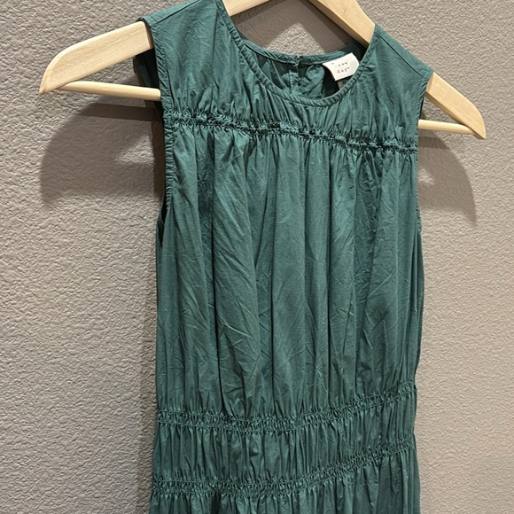 Sale!!! 🩷🩷🩷 100% Cotton Green Maxi Dress - Picture 2 of 6